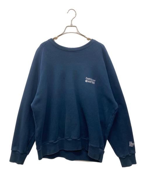 FreshService（フレッシュサービス）FreshService (フレッシュサービス) VIBTEXスウェット ネイビー サイズ:Mの古着・服飾アイテム