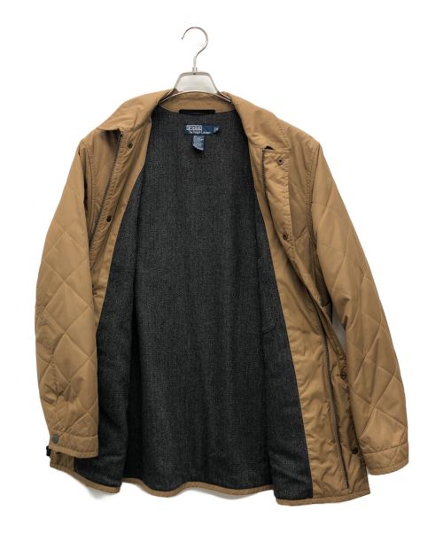 POLO RALPH LAUREN（ポロ・ラルフローレン）POLO RALPH LAUREN (ポロ・ラルフローレン) キルティングジャケット ベージュ サイズ:Mの古着・服飾アイテム