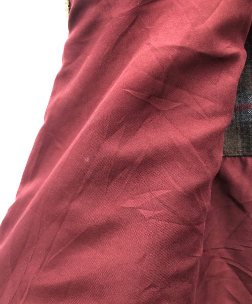 PENDLETON（ペンドルトン）PENDLETON (ペンドルトン) ジップボアジャケット ボルドー サイズ:Mの古着・服飾アイテム