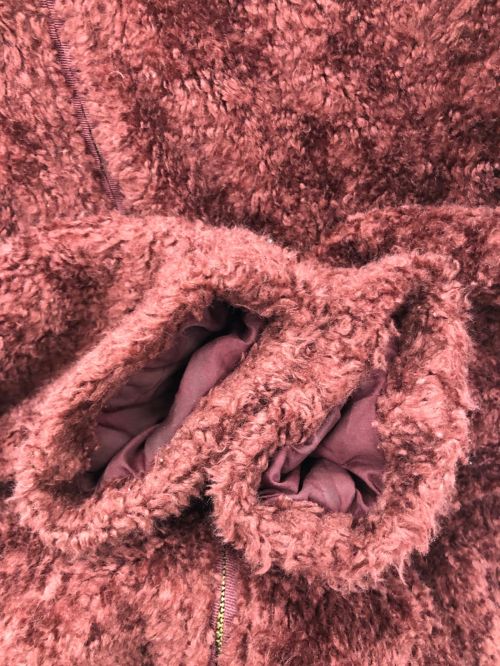 PENDLETON（ペンドルトン）PENDLETON (ペンドルトン) ジップボアジャケット ボルドー サイズ:Mの古着・服飾アイテム