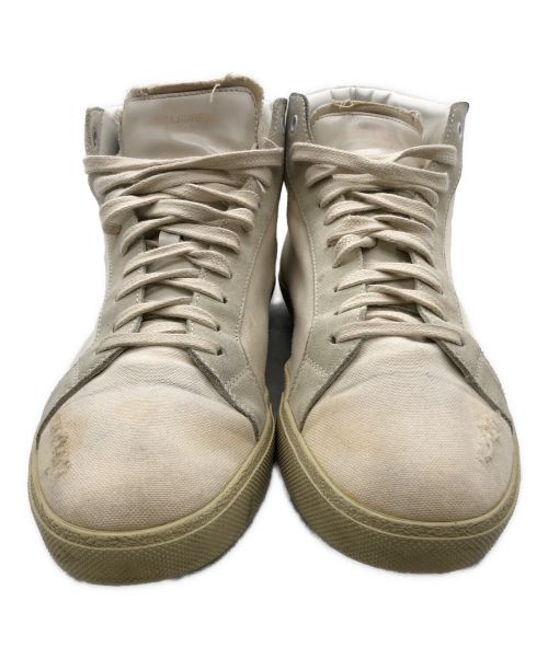 Saint Laurent Paris（サンローランパリ）Saint Laurent Paris (サンローランパリ) スニーカー アイボリー サイズ:43の古着・服飾アイテム