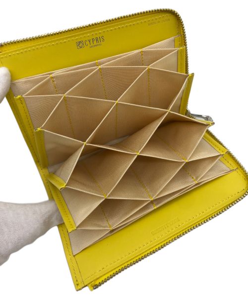 CYPRIS（キプリス）CYPRIS (キプリス) カードケース イエローの古着・服飾アイテム