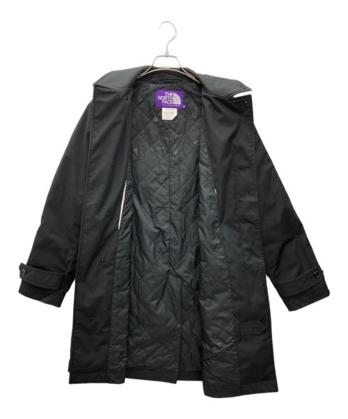 THE NORTHFACE PURPLELABEL（ザ・ノースフェイス パープルレーベル）THE NORTHFACE PURPLELABEL (ザ・ノースフェイス パープルレーベル) ステンカラーコート ブラック サイズ:Mの古着・服飾アイテム