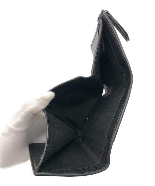 Maison Margiela（メゾンマルジェラ）Maison Margiela (メゾンマルジェラ) 3つ折り財布 ブラックの古着・服飾アイテム