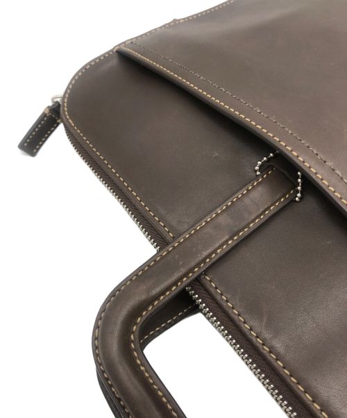 COACH（コーチ）COACH (コーチ) ビジネスバッグ ブラウンの古着・服飾アイテム