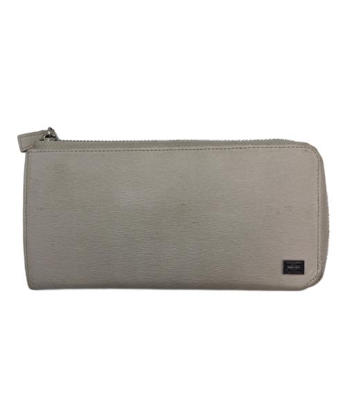 PORTER（ポーター）PORTER (ポーター) 長財布 グレーの古着・服飾アイテム