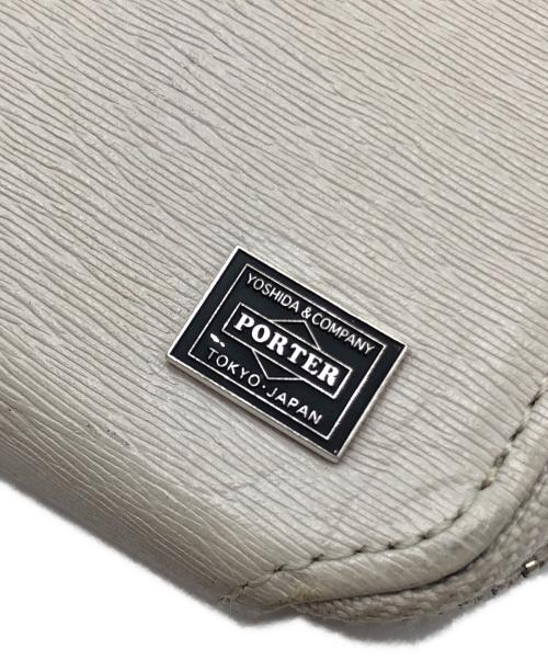 PORTER（ポーター）PORTER (ポーター) 長財布 グレーの古着・服飾アイテム