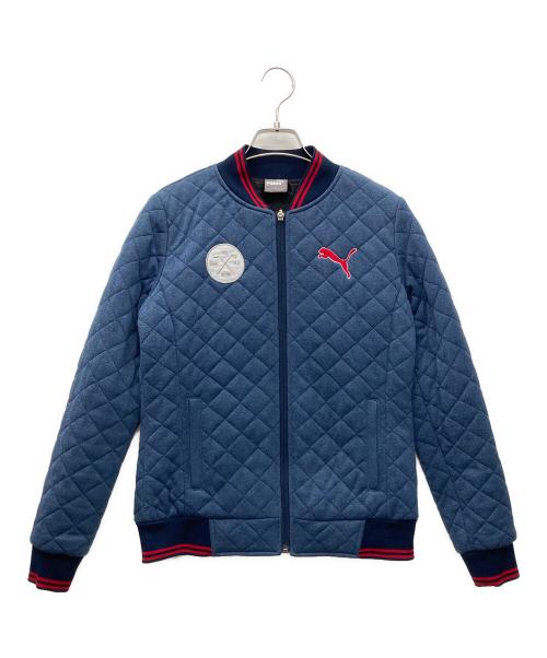 PUMA（プーマ）PUMA (プーマ) キルティングジャケット ネイビー サイズ:Ｍの古着・服飾アイテム