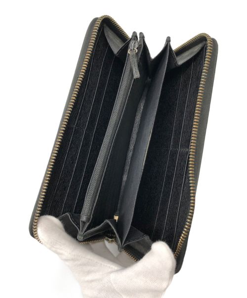 GUCCI（グッチ）GUCCI (グッチ) 長財布 ブラックの古着・服飾アイテム