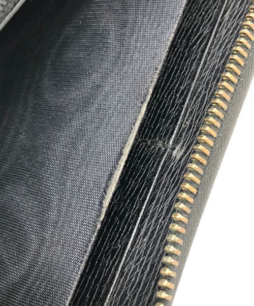 GUCCI（グッチ）GUCCI (グッチ) 長財布 ブラックの古着・服飾アイテム