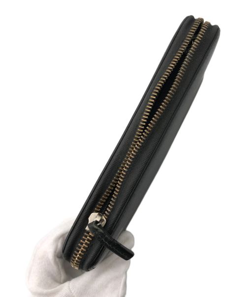 GUCCI（グッチ）GUCCI (グッチ) 長財布 ブラックの古着・服飾アイテム