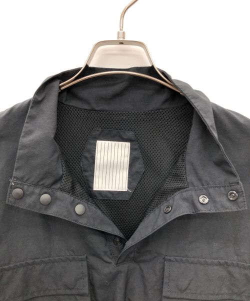 Stripes For Creative（ストライプ フォー クリエイティブ）Stripes For Creative (ストライプ フォー クリエイティブ) プルオーバージャケット ブラック サイズ:Lの古着・服飾アイテム