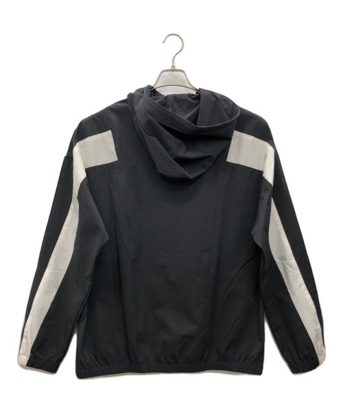 Champion（チャンピオン）Champion (チャンピオン) ジップフーデッドジャケット ブラック×ホワイト サイズ:L 未使用品の古着・服飾アイテム