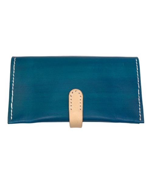 TANGENT LINEAR（テンジント リニア）TANGENT LINEAR (テンジント リニア) オルガン財布 ブルーの古着・服飾アイテム