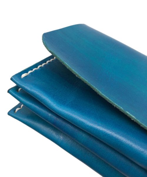 TANGENT LINEAR（テンジント リニア）TANGENT LINEAR (テンジント リニア) オルガン財布 ブルーの古着・服飾アイテム