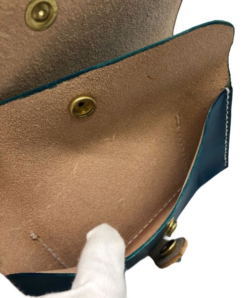 TANGENT LINEAR（テンジント リニア）TANGENT LINEAR (テンジント リニア) オルガン財布 ブルーの古着・服飾アイテム