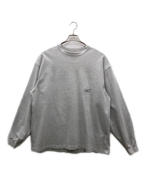 CAHLUMN（カウラム）CAHLUMN (カウラム) 長袖Tシャツ グレー サイズ:Lの古着・服飾アイテム