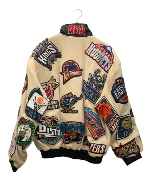 NBA（エヌビーエー）NBA (エヌビーエー) ジャケット アイボリー サイズ:XXLの古着・服飾アイテム