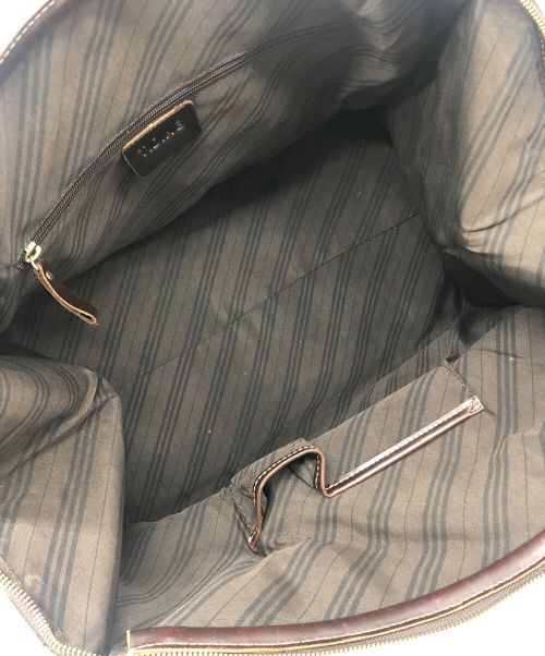 TIDING（タイディング）TIDING (タイディング) レザーボストンバッグ ブラウンの古着・服飾アイテム