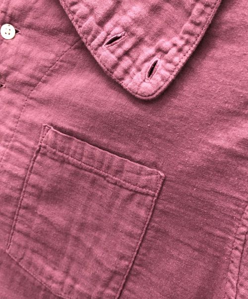 KAPITAL（キャピタル）KAPITAL (キャピタル) フーディーシャツ パープル サイズ:2の古着・服飾アイテム