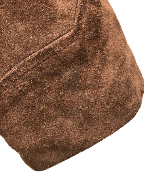 Schott（ショット）Schott (ショット) ムートンコート ブラウン サイズ:40の古着・服飾アイテム