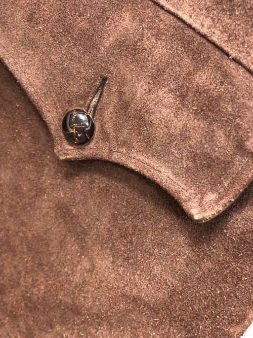 Schott（ショット）Schott (ショット) ムートンコート ブラウン サイズ:40の古着・服飾アイテム