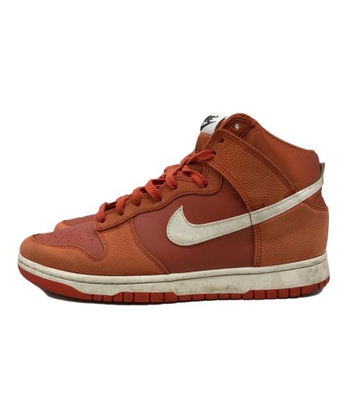 NIKE（ナイキ）NIKE (ナイキ) DUNK HI RETRO PRM EMB オレンジ サイズ:27.5の古着・服飾アイテム