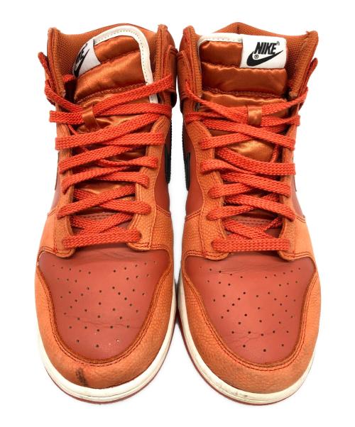 NIKE（ナイキ）NIKE (ナイキ) DUNK HI RETRO PRM EMB オレンジ サイズ:27.5の古着・服飾アイテム
