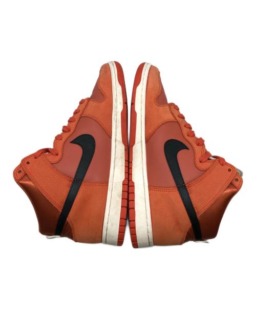 NIKE（ナイキ）NIKE (ナイキ) DUNK HI RETRO PRM EMB オレンジ サイズ:27.5の古着・服飾アイテム