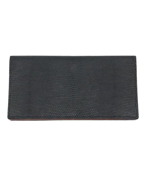 KAKUTAKU（革巧）KAKUTAKU (革巧) 長財布 ブラックの古着・服飾アイテム