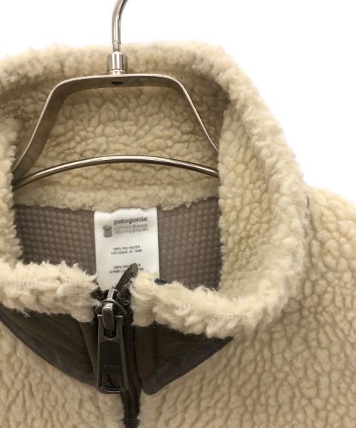 Patagonia（パタゴニア）Patagonia (パタゴニア) フリースベスト アイボリー サイズ:Sの古着・服飾アイテム