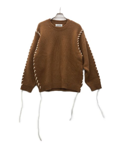 DISCOVERED（ディスカバード）DISCOVERED (ディスカバード) ニット ブラウン サイズ:3の古着・服飾アイテム