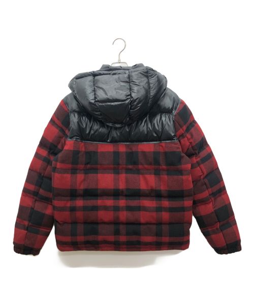 POLO RALPH LAUREN（ポロ・ラルフローレン）POLO RALPH LAUREN (ポロ・ラルフローレン) チェック パデッドジャケット レッド×ブラック サイズ:Mの古着・服飾アイテム