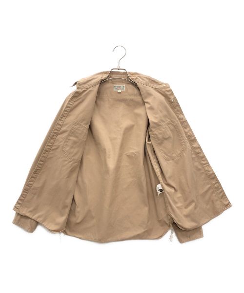 BUZZ RICKSON'S（バズリクソンズ）Buzz Rickson's (バズリクソンズ) ヘリンボーン・ワークシャツ ベージュ サイズ:14-14 1/2の古着・服飾アイテム