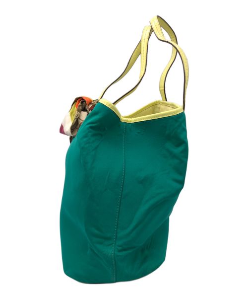 COACH（コーチ）COACH (コーチ) パーク メトロ ネオプレーン トート グリーンの古着・服飾アイテム