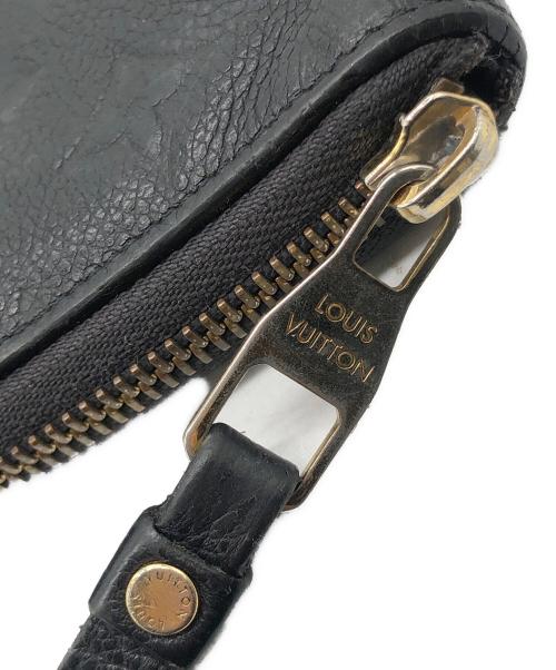 LOUIS VUITTON（ルイ ヴィトン）LOUIS VUITTON (ルイ ヴィトン) 長財布 ブラックの古着・服飾アイテム