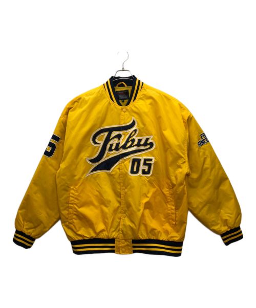 FUBU（フブ）FUBU (フブ) 中綿ジャケット イエロー サイズ:XLの古着・服飾アイテム