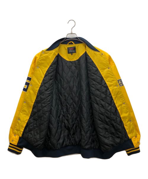 FUBU（フブ）FUBU (フブ) 中綿ジャケット イエロー サイズ:XLの古着・服飾アイテム