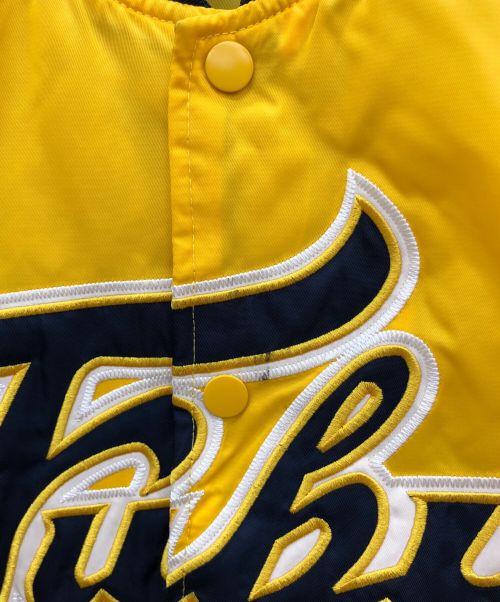 FUBU（フブ）FUBU (フブ) 中綿ジャケット イエロー サイズ:XLの古着・服飾アイテム