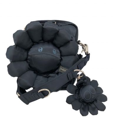 ★新品・未使用★　ポーター　×　村上隆　★　PORTER　×　Murakami　Takashi　★　ヘルメットバッグ　2WAYバッグ ポーター「タンカー」×村上隆、お花＆ドクロを配したバッグ - 全長1mの