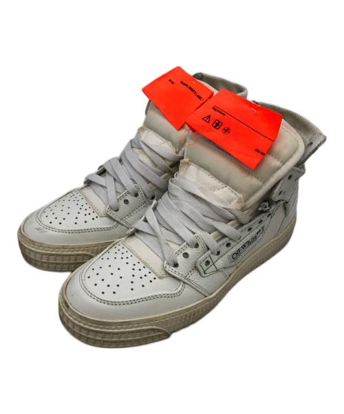 OFFWHITE（オフホワイト）OFFWHITE (オフホワイト) Off-Court 3.0 ハイカット スニーカー ホワイト サイズ:36（22-22.5）の古着・服飾アイテム