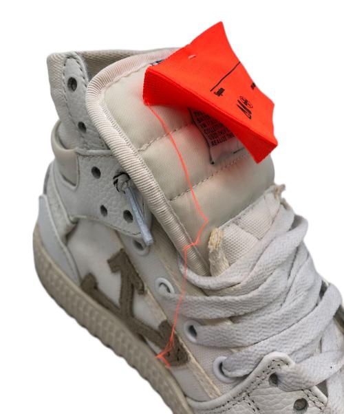 OFFWHITE（オフホワイト）OFFWHITE (オフホワイト) Off-Court 3.0 ハイカット スニーカー ホワイト サイズ:36（22-22.5）の古着・服飾アイテム