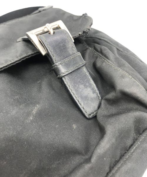 PRADA（プラダ）PRADA (プラダ) メッセンジャーバッグ ブラックの古着・服飾アイテム