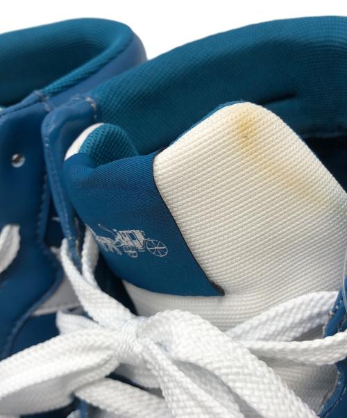 COACH（コーチ）COACH (コーチ) ハイカットスニーカー ブルー サイズ:42の古着・服飾アイテム