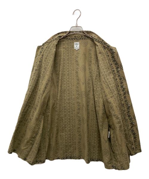 South2 West8（サウスツー ウエストエイト）South2 West8 (サウスツー ウエストエイト) シャツ カーキ サイズ:Ｍの古着・服飾アイテム