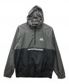 BACK CHANNELバックチャンネル）の古着「ナイロン アノラック ジャケット」｜ブラック