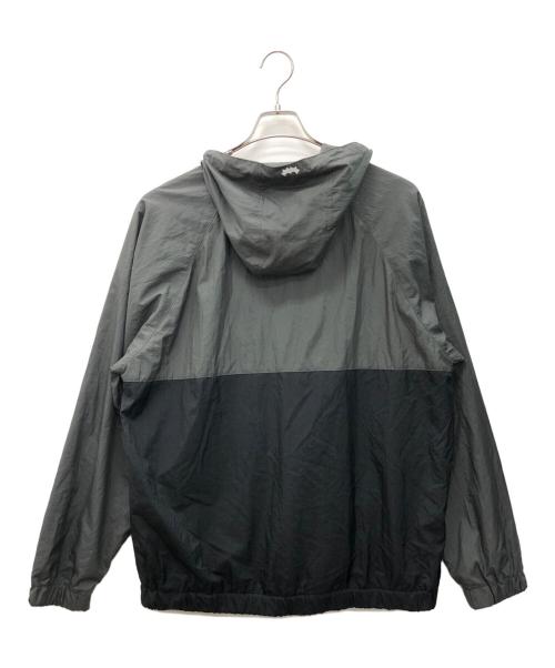 BACK CHANNEL（バックチャンネル）BACK CHANNEL (バックチャンネル) ナイロン アノラック ジャケット ブラック サイズ:Lの古着・服飾アイテム