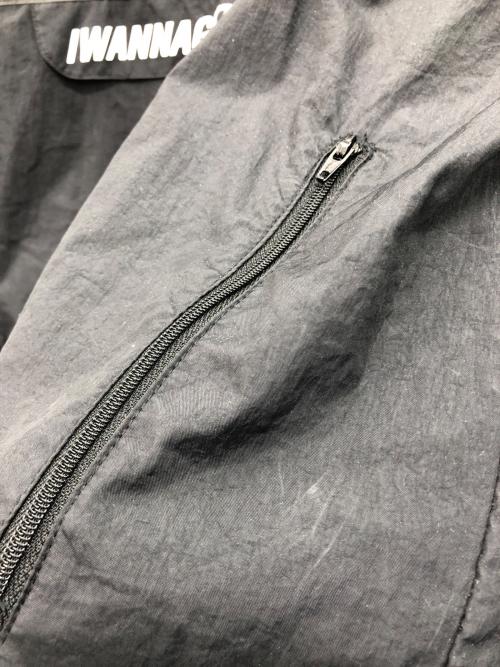 BACK CHANNEL（バックチャンネル）BACK CHANNEL (バックチャンネル) ナイロン アノラック ジャケット ブラック サイズ:Lの古着・服飾アイテム
