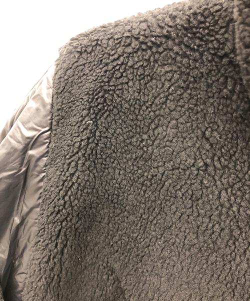 β（ベータ）β (ベータ) トスカーナボア×タフタ ニットポケット付きパーカ ブラック サイズ:Mの古着・服飾アイテム