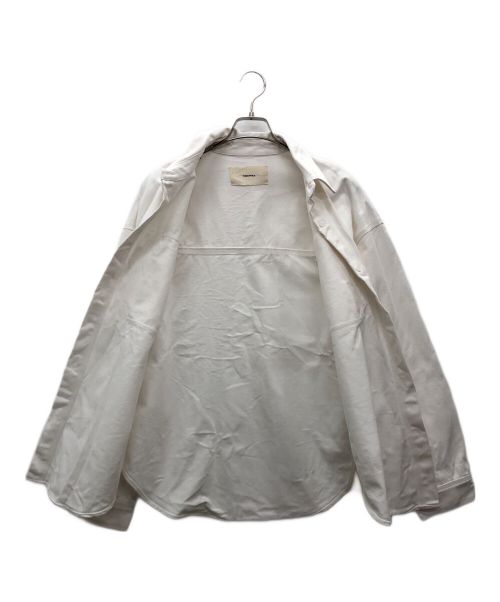 TODAYFUL（トゥデイフル）TODAYFUL (トゥデイフル) Cottontwill Over Shirts ホワイト サイズ:Freeの古着・服飾アイテム